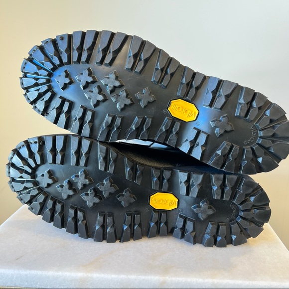 Like New! Black Leather Tactical Combat Military Boot w Vibram Sole - Picture 8 of 8